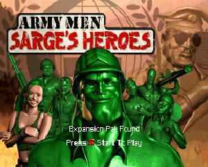 n64游戏 玩具兵——萨基英雄[欧]Army Men - Sarge's Heroes (Europe) (En,Fr,De)