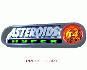 n64游戏 N64游星大战[美]Asteroids Hyper 64 (USA)