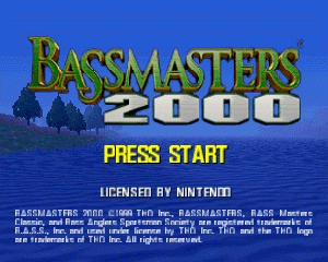 n64游戏 巴斯垂钓大师[美]Bassmasters 2000 (USA)