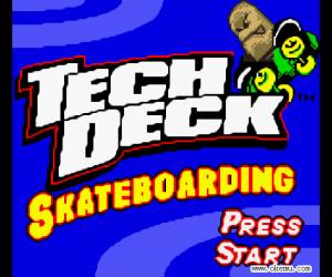 gbc游戏 0957 - 技术滑板 (Tech Deck Skateboarding) 美版