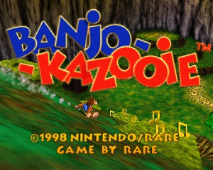n64游戏 小熊班卓与卡苏伊[美]A版Banjo-Kazooie (USA) (Rev A)