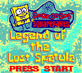gbc游戏 0934 - 斯布图拉传说 (SpongeBob Squarepants - Legend of the lost Spatula)