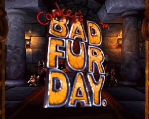 n64游戏 松鼠大作战[美]Conker's Bad Fur Day (USA)