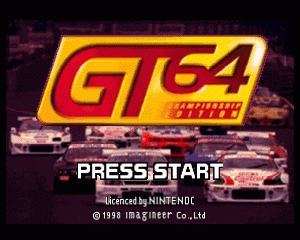 n64游戏 N64 GT赛车[欧]GT64 - Championship Edition (Europe) (En,Fr,De)
