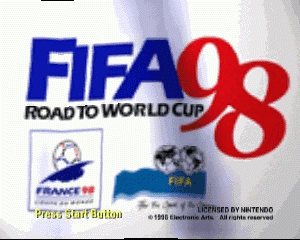 n64游戏 FIFA足球世界杯之路98[日]FIFA - Road to World Cup 98 - World Cup heno Michi (Japan)