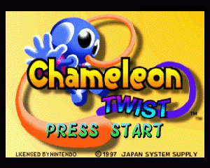 n64游戏 变色龙[日]Chameleon Twist (Japan)