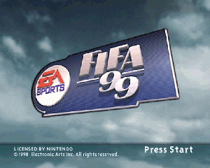 n64游戏 FIFA足球99[美]FIFA 99 (USA) (En,Fr,De,Es,It,Nl,Pt,Sv)