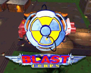 n64游戏 高卢军团[美]A版Blast Corps (USA) (Rev A)