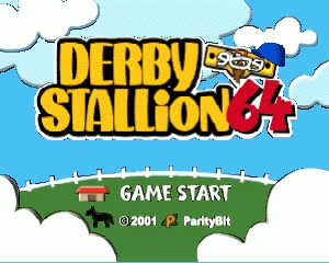 n64游戏 N64德比赛马[日]Derby Stallion 64 (Japan)