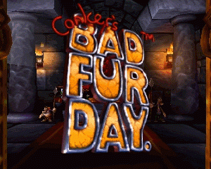 n64游戏 松鼠大作战[欧]Conker's Bad Fur Day (Europe)
