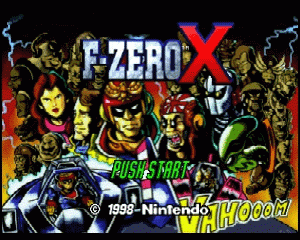 n64游戏 未来赛车[欧]F-Zero X (Europe)