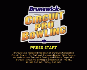 n64游戏 职业保龄球[美]Brunswick Circuit Pro Bowling (USA)