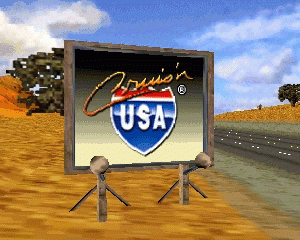 n64游戏 美国大赛车[美]A版Cruis'n USA (USA) (Rev A)