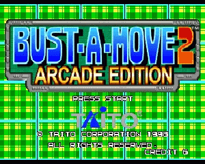 n64游戏 泡泡龙2——街机版[美]Bust-A-Move 2 - Arcade Edition (USA)