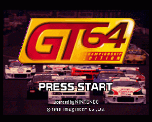 n64游戏 N64 GT赛车[美]GT64 - Championship Edition (USA)