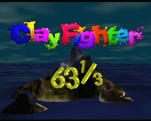 n64游戏 黏土战士格斗[美]Clay Fighter 63 1-3 (USA)