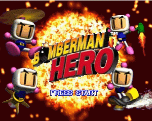 n64游戏 炸弹人英雄[欧]Bomberman Hero (Europe)