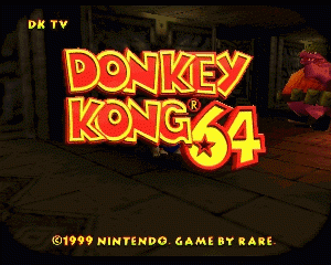 n64游戏 N64大金刚[欧]Donkey Kong 64 (Europe) (En,Fr,De,Es)