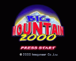 n64游戏 大雪山滑雪2000[美]Big Mountain 2000 (USA)