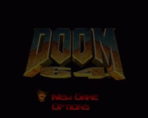 n64游戏 毁灭战士[欧]Doom 64 (Europe)