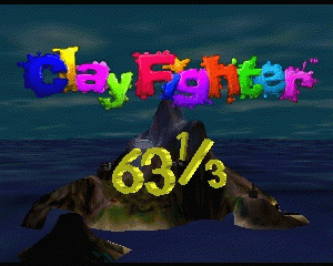 n64游戏 黏土战士格斗[美][测试版]Clay Fighter 63 1-3 (USA) (Beta)
