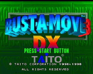 n64游戏 泡泡龙3DX[欧]Bust-A-Move 3 DX (Europe)