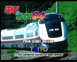 n64游戏 N64电车GO！[日]Densha de Go! 64 (Japan)