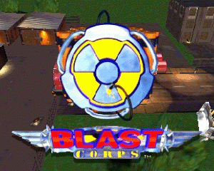 n64游戏 高卢军团[欧]Blast Corps (Europe) (En,De)