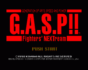 n64游戏 死亡格斗[欧]G.A.S.P!! Fighters' NEXTream (Europe)