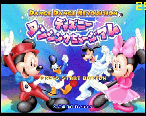 n64游戏 热舞革命——迪斯尼舞蹈博物馆[日]Dance Dance Revolution - Disney Dancing Museum (Japan)