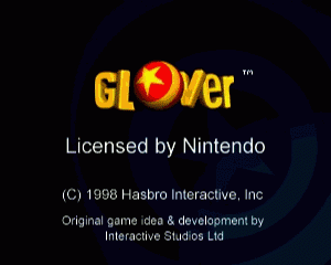 n64游戏 神奇手套[美]Glover (USA)