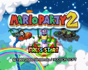 n64游戏 马里奥聚会2[欧]Mario Party 2 (Europe) (En,Fr,De,Es,It)