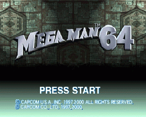 n64游戏 N64洛克人[美]Mega Man 64 (USA)