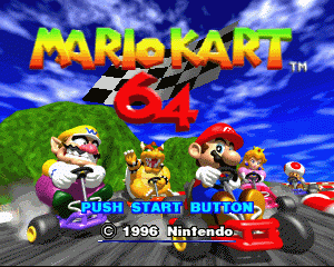 n64游戏 N64马里奥赛车[日]Mario Kart 64 (Japan)