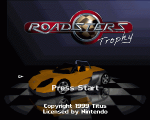 n64游戏 道路追逐赛[美]Roadsters Trophy (USA) (En,Fr,Es)