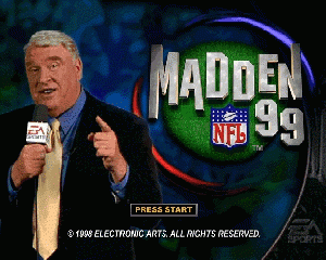 n64游戏 麦登橄榄球99[欧]Madden NFL 99 (Europe)