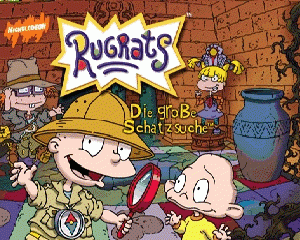 n64游戏 原野小兵兵[德]Rugrats - Die grosse Schatzsuche (Germany)