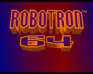 n64游戏 N64机械大战[美]Robotron 64 (USA)