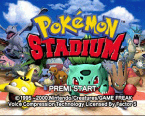 n64游戏 口袋妖怪竞技场[意]Pokemon Stadium (Italy)