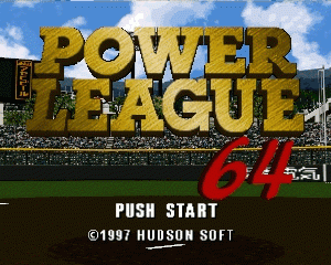 n64游戏 N64超级联盟棒球[日]Power League 64 (Japan)