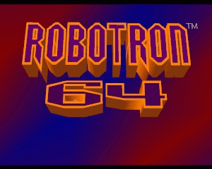 n64游戏 N64机械大战[欧]Robotron 64 (Europe)