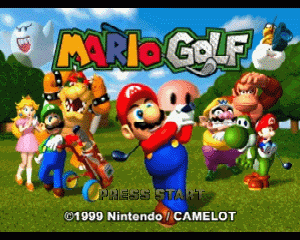 n64游戏 马里奥高尔夫[欧]Mario Golf (Europe)