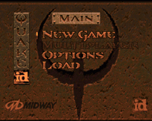 n64游戏 N64雷神之锤[欧]Quake 64 (Europe)