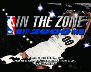 n64游戏 NBA地带2000[欧]NBA in the Zone 2000 (Europe)