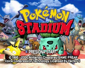 n64游戏 口袋妖怪竞技场[西]Pokemon Stadium (Spain)