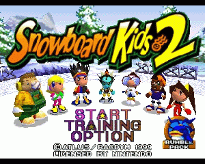 n64游戏 滑板小子2[美]Snowboard Kids 2 (USA)