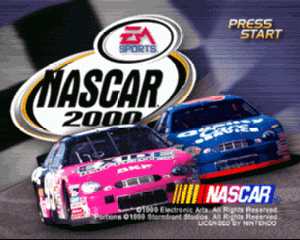 n64游戏 纳斯卡赛车2000[美]NASCAR 2000 (USA)