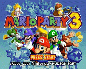 n64游戏 马里奥聚会3[美]Mario Party 3 (USA)