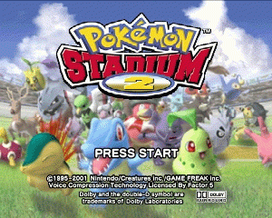 n64游戏 口袋妖怪竞技场2[美]Pokemon Stadium 2 (USA)
