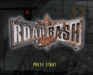 n64游戏 N64暴力摩托车[美]Road Rash 64 (USA)